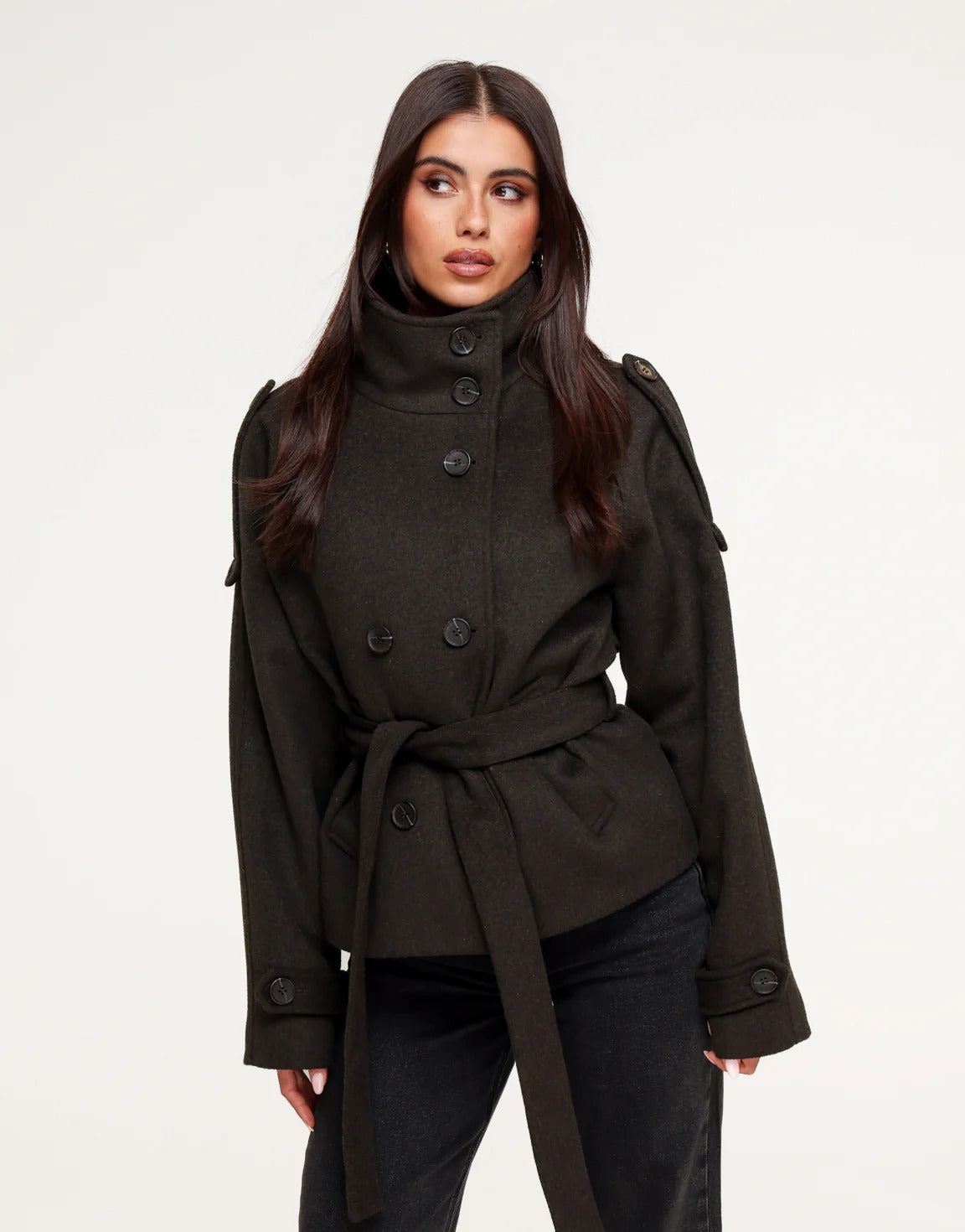 Trench "ARÍA" – Marron Profond